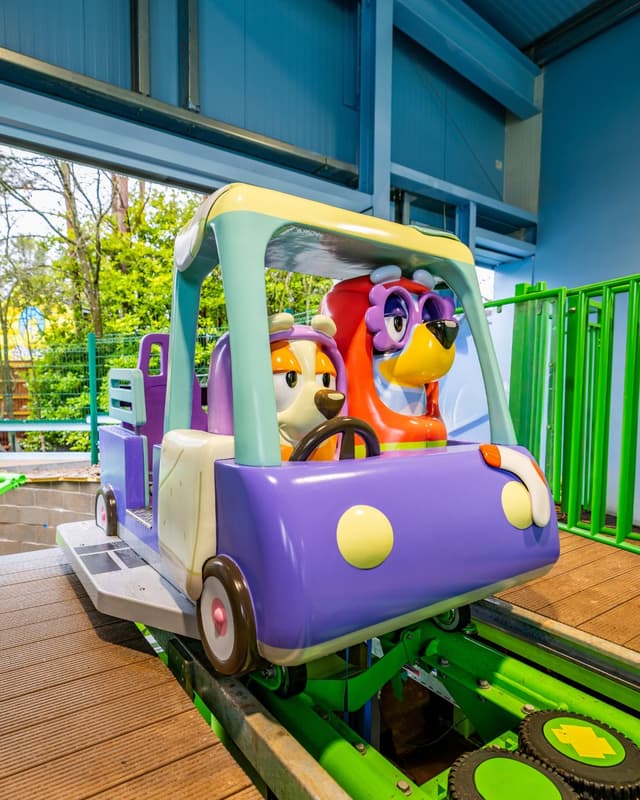 Alton Towers Bluey the Ride: Launch